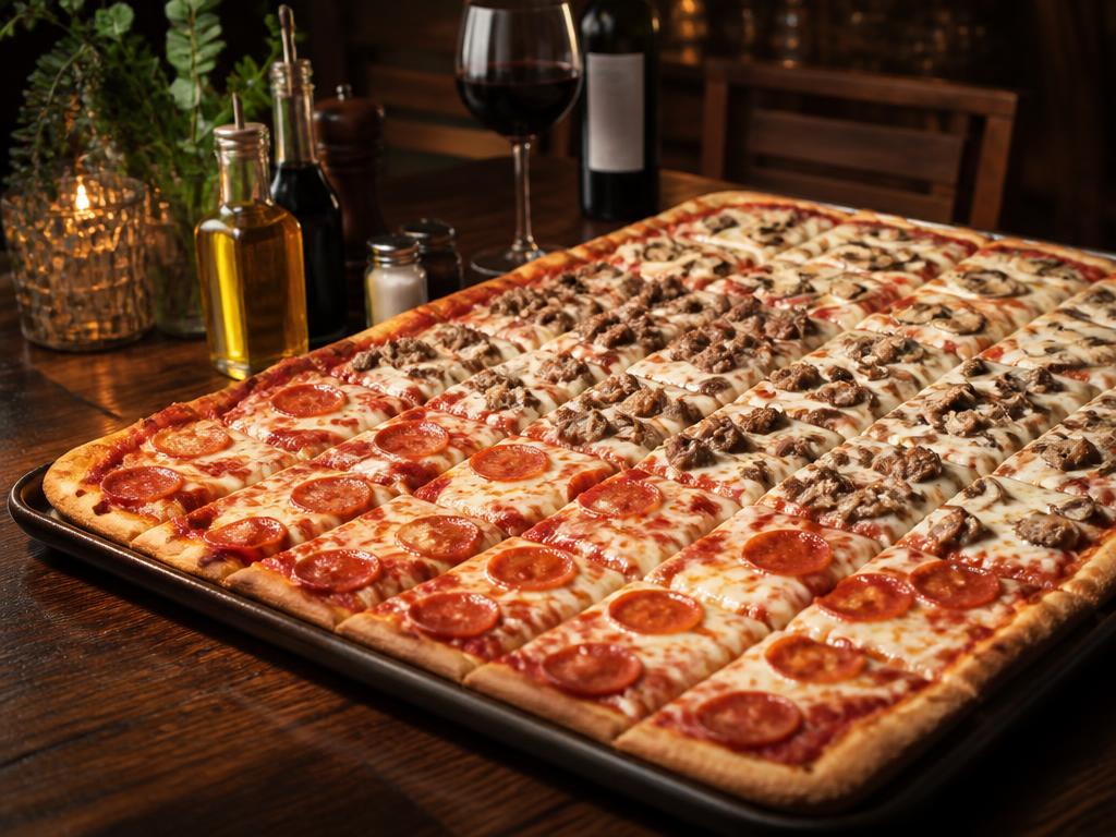 Oman valinnan perhepizza – Valitse 3 täytettä.